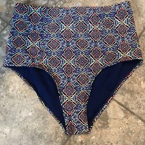 Old navy high rise swim bottom